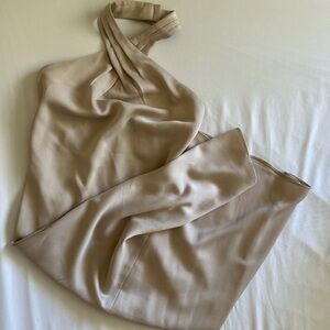 BHLDN Tan Midi Dress